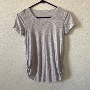 A short sleeve lululemon shirt